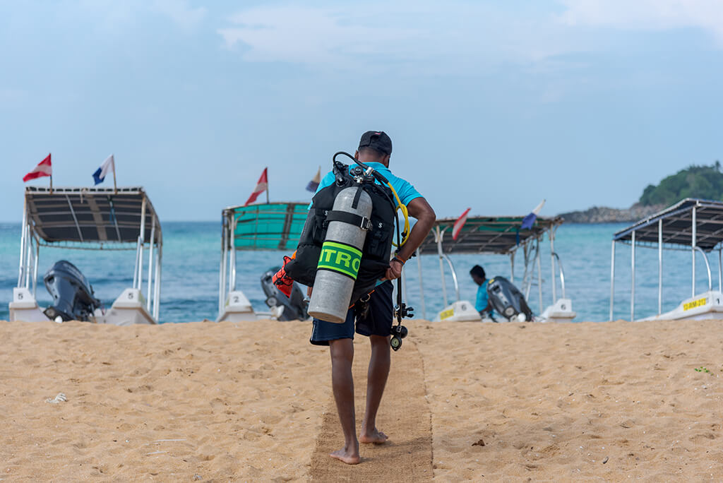 PADI Enriched Air Nitrox course in Sri Lanka