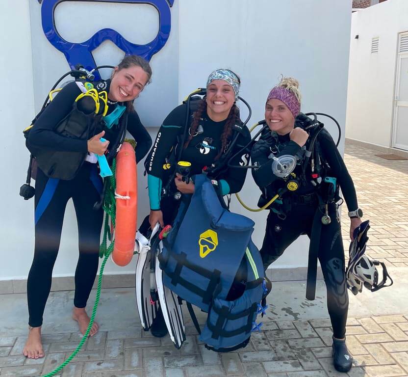 diving equipment disinfection Covid regulation