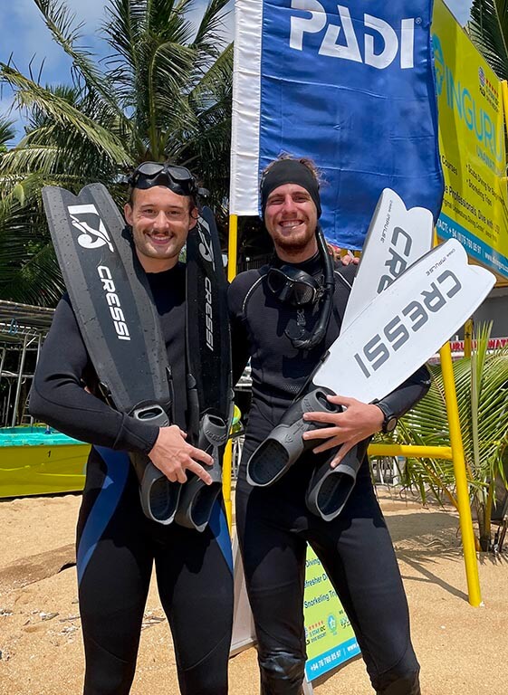 Lets go diving with Norbert Majoros